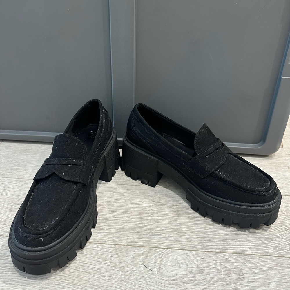 ASOS Black Chunky Loafers